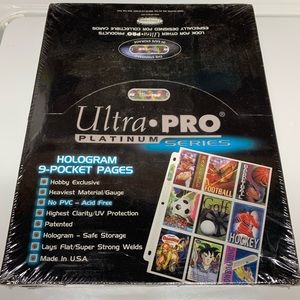 200 hologram 9 pocket pages